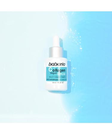 Babaria Collagen Vegan Serum - Anti-Aging Face Serum for Elasticity & Firmness - Natural Wild Plant Skin Care - 1 oz - Buy Online on GoSupps.com