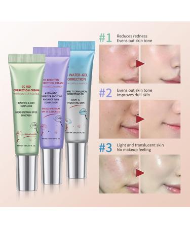 PCC PTYXIS CC Creme color correction tone and night and skin care SPF Light Foundation makeup there are many colors to choose from 3 24g 3 24 g 1er Pack - Buy Online on GoSupps.com