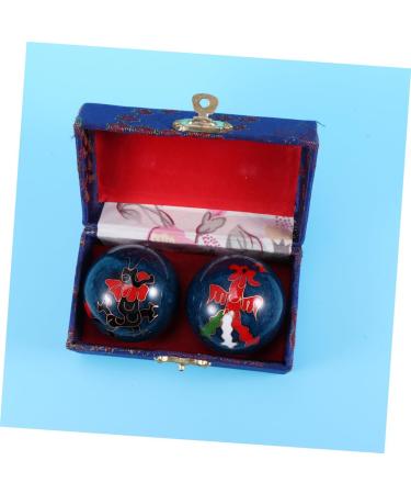 Lurrose 3-St Chinese Baoding Balls - Manual Massage & Finger Exercise Health Balls with Bell for Strength & Fitness - Buy Online on GoSupps.com