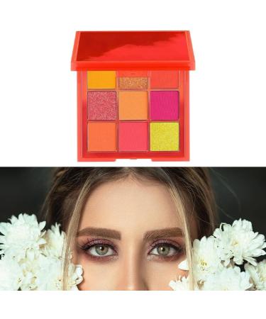 Jojomis 9 Colors Eyeshadow Palette Soft Professional Highly Pigmented Blendable Bright Compact Matte Shimmer Metallic Eye Makeup for Women Ladies Cosmetics - Buy Online on GoSupps.com