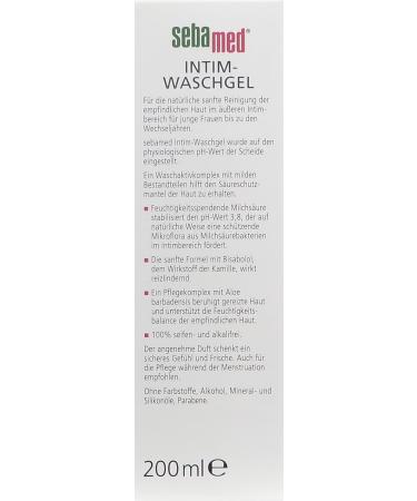 Sebamed Intimate Wash Gel pH 3.8 (200ml Pack of 2) - Gentle & pH-Balanced Care for Women | Shop Internationally - Buy Online on GoSupps.com