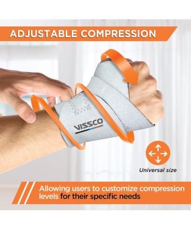 Buy Vissco Neoprene Wrist Brace - Universal | Best Support & Comfort | International Shipping Available - Buy Online on GoSupps.com