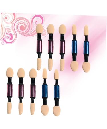 BIUDECO 10pcs Makeup Brush Make Eye Shadow Brush Eye Shadow Applicator Mix Miss Eye Shadow Stick - Buy Online on GoSupps.com