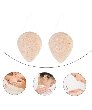 FRCOLOR Konjac Sponge Set - 3 Pcs Exfoliating Face & Body Wash Sponges | Natural Compressed Facial Cleanser for Glowing Skin - International Shipping Available - Buy Online on GoSupps.com