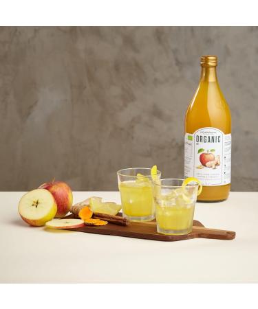 Eat Wholesome Organic Raw Apple Cider Vinegar with Ginger Turmeric with "La M re 1L " - Buy Online on GoSupps.com