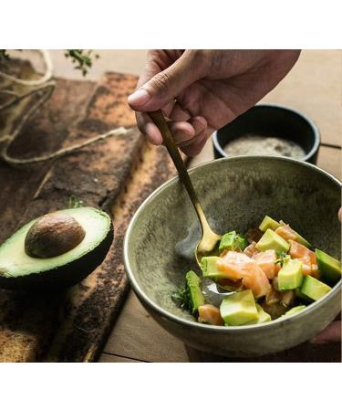 Bowl Snack Dip Bowls Dishware Rough glutinous Rice Bowl Ramen Bowl Bowl kiln Glazed Dessert Bowl Fruit Salad Bowl Small Soup Bowl 1 Pack Compatible with Kitchen Restaurant Gifts - Buy Online on GoSupps.com
