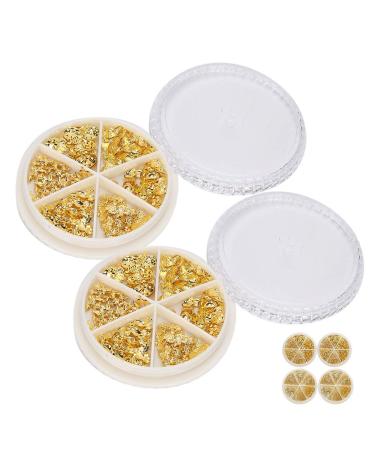 2 Box Nail Art Metal Decoration - Portable Round Nail Tools for Women | International Shipping Available - Buy Online on GoSupps.com