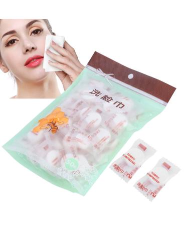 50PCS Cotton Face Towels | Soft & Absorbent Makeup Remover Travel & Cleaning Towels for Women | International Shipping Available - Buy Online on GoSupps.com