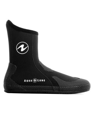 Aqua Lung Mens 5mm Superzip Boots Black 10