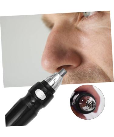 FRCOLOR 2Pcs Facial Hair Trimmer Nose Hair Clippers Nasal Hair Removal Nose Hair Clipper Nose Trimmer For Men Nose Hair Trimmer Shaver Nose And Ear Trimmer Electric Mens Scissors - Buy Online on GoSupps.com