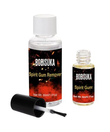 Bobisuka Skin Glue - Professional Face & Body Adhesive for Makeup Halloween Theater & Carnival - Buy Online on GoSupps.com