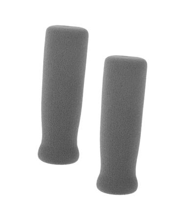 SEWOART 2 Pieces Crutch Handle Cover Grip Cover Rod Pad Replacement Cane Grip Parts Crutch Wheel Grip Thick Walker 11.00X3.50X3.50CM
