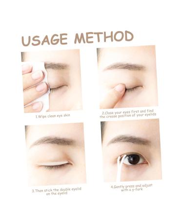 Angoily 20 Sheets Double Eyelid Sticker Double Sided Sticky Tape Double-sided Tape Beauty Supplies Double Sided Boobtape 2 Sided Tape Double Stick Tape Invisible Eye Patch - Buy Online on GoSupps.com