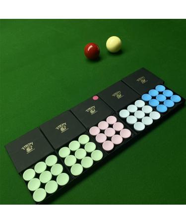 Buy CRICAL TAOM Handmade Billiard Chalk - Round Blue Green Pink Pool & Snooker Accessories (V10) - International Shipping Available - Buy Online on GoSupps.com
