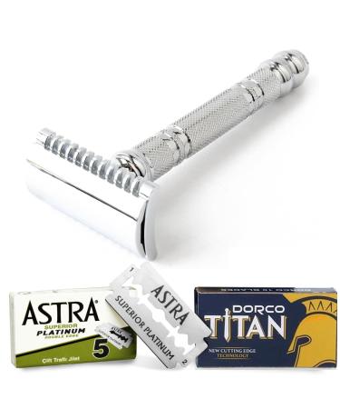 Parker Astra DORCO Razor and Blade Grey