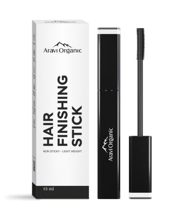 Hair Finishing Stick - Flyaway Natural Styling Frizz Control - Smooth Shiny & Non-Greasy Look - 0.5 FL Oz /15ml