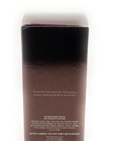 Bath and Body Works Teakwood Men's Fragrance Cologne Spray 1.00 Fl Oz (Pack of 1) Amber Wood 3.4 Fl Oz (Pack of 1) - Buy Online on GoSupps.com