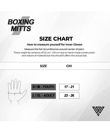 WYOX Boxing Hand Wraps MMA Gloves - Compression Kickboxing Gear for Men and Women, Black, S/M (17-21cm) - Buy Online on GoSupps.com