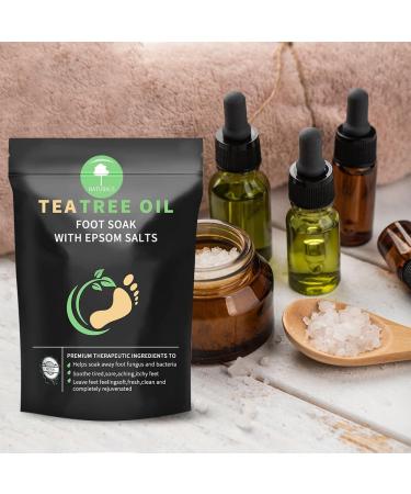 Natural Foot Soak Salt - Soothing Foot Treatment for Athlete's Feet Odor Relief & Itchiness - 9 oz - Buy Online on GoSupps.com