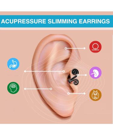 Ventilation Acupressure Earrings Set - 4 Slimming Earrings & 1 Bracelet for Lymphatic Fluid Relief - Shop Internationally! - Buy Online on GoSupps.com