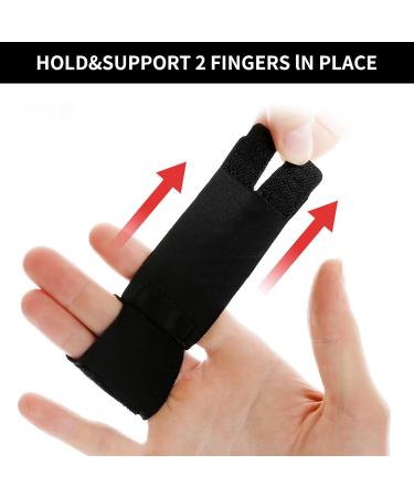 1 Pack Finger Sleeves Protectors - Adjustable Reusable Support Sleeves for Tennis Basketball & Arthritis - Buy Online on GoSupps.com