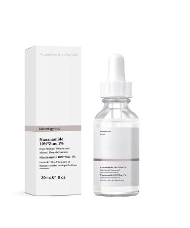 Niacinamide 10%+ Zinc 1% Serum For Face Niacinamide Serum For Face Dermatologist Redness Relieve-30ml 1floz 1 Fl Oz (Pack of 1)