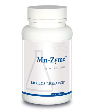 Biotics Research Mn Zyme Manganese Antioxidant Metabolism Support Bone and Cartilage Development. 100 tabs - Buy Online on GoSupps.com
