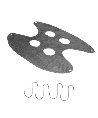 Zwzrfmzhml Dog Care Hammock | Premium Fur Care & Nail Cutting Helper | Gray Dog Hammock & Retention Bag - Buy Online on GoSupps.com