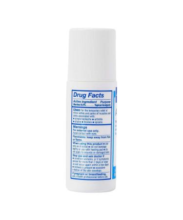 Medline ActivICE Topical Pain Reliever Roll On for Arthritis, Muscle Aches & Back Injuries - 3 oz (1 Pack) - Buy Online on GoSupps.com