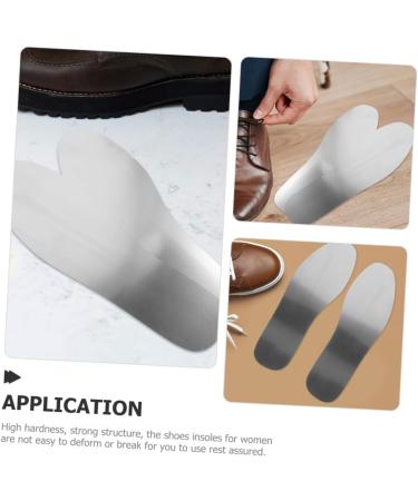 Metal Roller Skate Insoles - Stainless Steel Anti-Fatigue Inserts for Safety & Comfort | Unisex 27x9CM Perfect for Hiking & Replacement - Buy Online on GoSupps.com