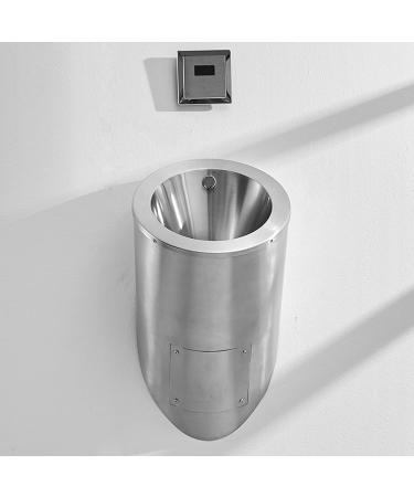 Household Items Wall-Mounted Urinal 304 Stainless Steel Urinal Intelligent Sensor Flushing Men's Urinal Small Vertical Toilet Suitable for Shopping Malls Bars Schools (Single Piece Urinal) - Buy Online on GoSupps.com