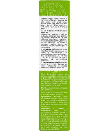 Revuele - Face Peeling Gel with AHA Fruit Acids - 80ml - Buy Online on GoSupps.com