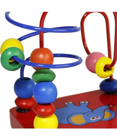 Oostifun Gobus Colorful Wooden Mini Beads Labyrinth Roller Coaster - Educational Toy Gift for Children | International Shipping Available - Buy Online on GoSupps.com