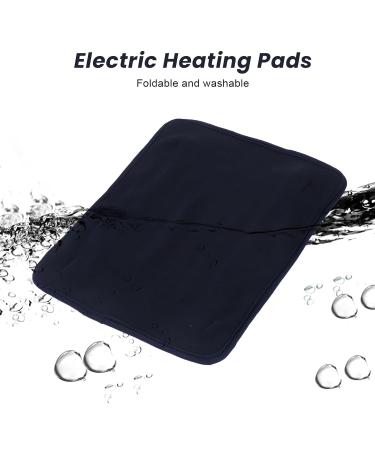 USB Heating Pad with 3 Temperature Levels - Keep Warm for Shoulder Neck Leg Waist | Heated Mat with Timer (Purple Blue) - International Shipping Available - Buy Online on GoSupps.com