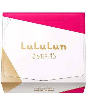 Lululun 32pc Facial Sheet Mask Pack Set for Daily Skin Care Anti-aging Hydrating & Moisturizing Face Sheet Masks for Women Over45 Camelia Pink Over45 Camelia Pink 32pc