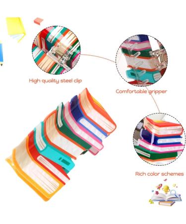 Book Hair Claw Clip Book Stack Hairclips Bookish Inspired Hairclip Hairclip for Bookgirlies Teacher Appreciation Gift for Thick Thin Hair (2pcs-a) - Buy Online on GoSupps.com