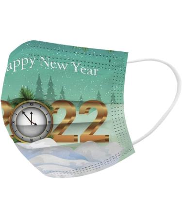 Ypinglonk 2022 Festival Fashion Christmas Mouth Protection Scarf for Adults & Kids - 10 Piece Set Perfect for New Year Celebrations & Nikolaustage - Buy Online on GoSupps.com