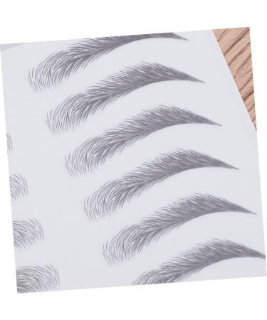 POPETPOP Stick-on Eyebrow 2pcs 3d Eyebrow Stickers Make up Kit Beauty Kit Bionic Eyebrow Stickers Patch Eyebrow Shape Woman - Buy Online on GoSupps.com