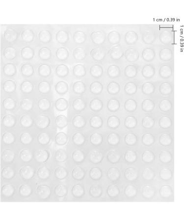 Gatuida 100pcs Clear Adhesive Bumper Pads Round Self Adhesive Sound Dampening Transparent Rubber Feet Pads for Cabinet Doors Drawers Glass Tops Picture Frames Cutting Boards 10x4mm - Buy Online on GoSupps.com