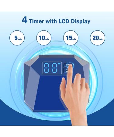 Nail Fungus Cleaning Device for Multiple fingers 905nm Infrared Light + 470nm Blue Light Highly Effective Treatment for Home Use Treat and effectively prevent (Navy) - Buy Online on GoSupps.com