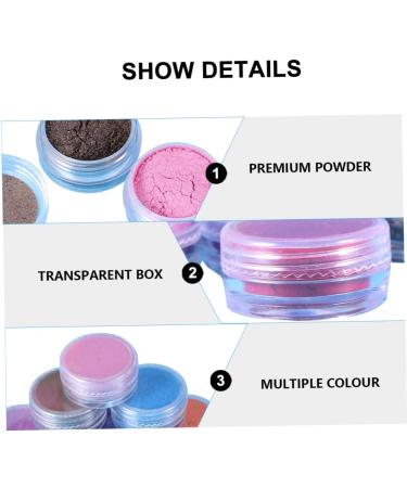 Lurrose Glitter Pigment 16pcs - Nail Polish & Eyeshadow Powder for Stunning Highlights | International Shipping - Buy Online on GoSupps.com