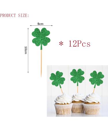 10Pcs St.Patrick's Day Cupcake Toppers - Buy Online on GoSupps.com