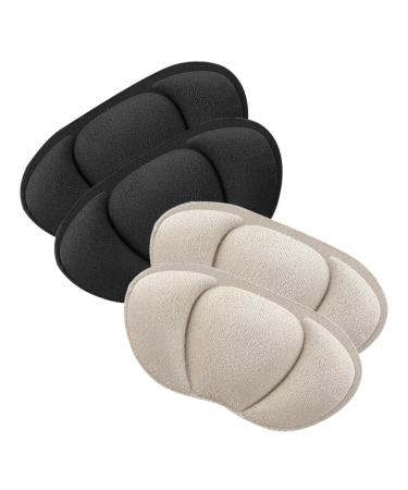 2 Pairs Follow up Heel Pads for Shoes Comfortable Heel Cushions Heel Cushion Inserts for Women Shoes Convenient Heel Pads Shoe Pads for Women Shoes Wear-Resistant Heel Cushions