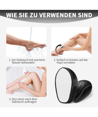 Painless Hair Remover | Crystal Hair Remover for Women & Men | Reusable Nano Technology | Battery-Free & Electric-Free Solution - Buy Online on GoSupps.com