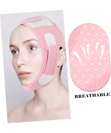 FOMIYES Lift Shaper Belt V Shape Belt V Facial Slimmings Strap Lifting Lift Tape Lifting Straps Women Shaping Pink Care Belt Fabric - Buy Online on GoSupps.com