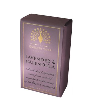 The English Soap Company Pure Indulgence Lavedner & Calendula Shea Butter Soap 200g