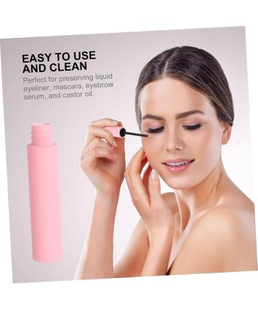 Mipcase 10 Pcs Eyelash Brush Empty Tube Pink Mascara Empty Refillable Tube Refillable Bottle for Cosmetics 1 ml (Pack of 1) Pink - Buy Online on GoSupps.com
