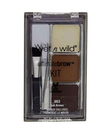 Wet n Wild Ultimate Brow Kit Ash Brown 963 1 ea (Pack of 2)