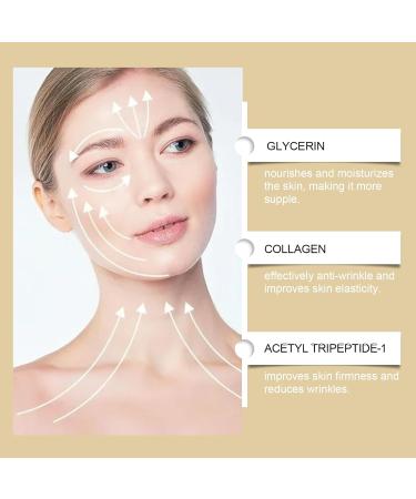 Grospe Collagen Peptide Line Smoothing Firming Cream: Reduces Wrinkles Fine Lines Deep Hydration Suitable For All Body Areas - Buy Online on GoSupps.com