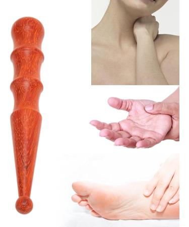 Reflexology Massage Stick - Wooden Hand & Foot Therapy Tool for Spa Relief - Buy Online on GoSupps.com
